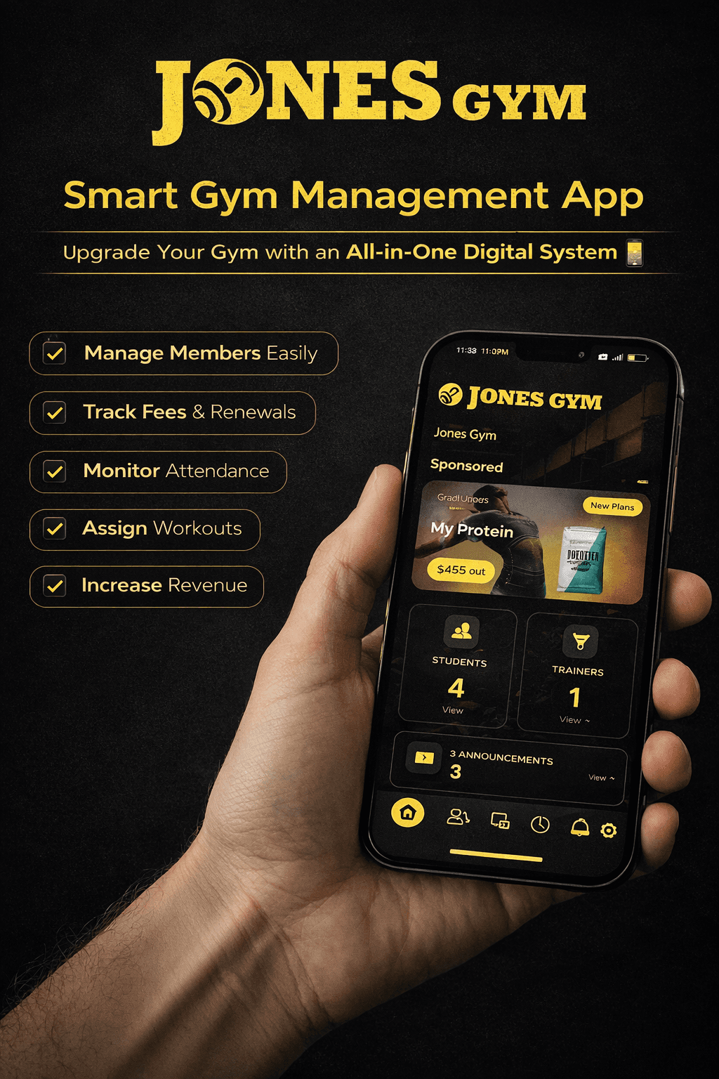 Jones Gym App